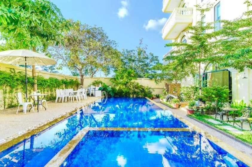 Hang Meas Boutique Hotel Kampot Exterior foto